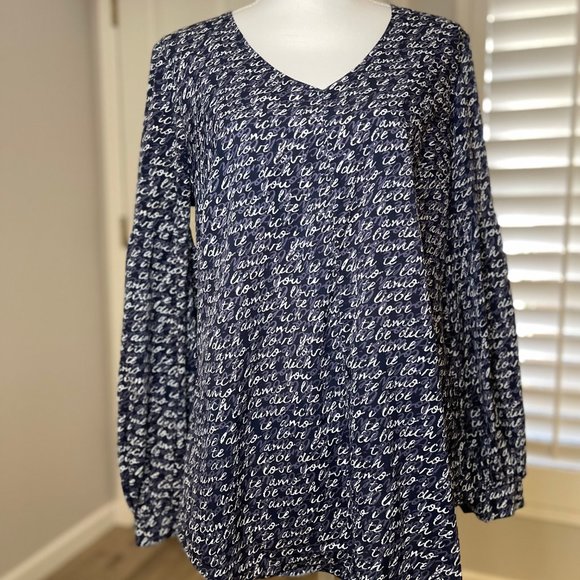 Cabi #5336 Te Amo Blouse - Picture 2 of 5